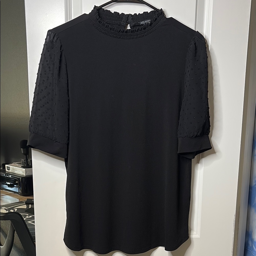 Adrianna Papell Elegant Black Women's Top
